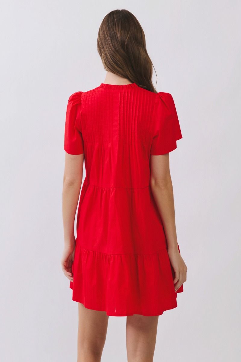 Tiered Mini Dress